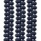 John Bead 114pcs 6x9mm Czech Glass White Alabaster Velvet Drop Bead Strands